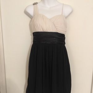 Black and white dress